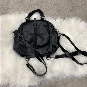 Black Back Pack Purse